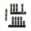 20Pcs 3.7-4.2V Metering Module 1 String Ternary Lithium Battery Power Display Mini Led Light 1