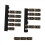20Pcs 3.7-4.2V Metering Module 1 String Ternary Lithium Battery Power Display Mini Led Light 3