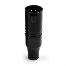 Xlr-4 Male Xlr Balanced to 4.4mm Female Adapter Amplifier Amp Four-Pin 4.4 Gold-Plated Pin