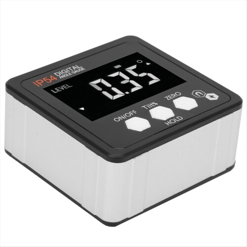 Digital Angle Gauge LCD Protractor Inclinometer Inclination Box 4x90 IP54 2