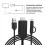 High Definition Multimedia Interface Cable, HD 1080P Support Bluetooth/Miraplug APP Screen Mirroring Cable for Projector 6