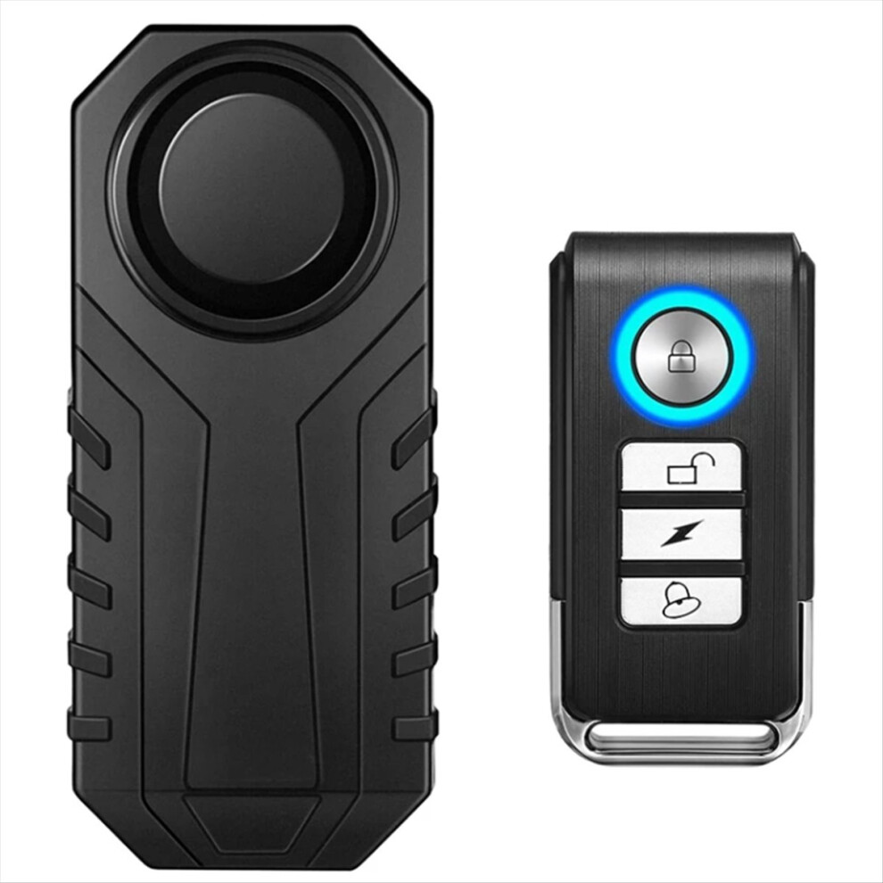 Photos - Bike Lock Jehiatek Bicycle Remote Control Alarm Wireless Waterproof Bike Electric Motorcycle Anti-Theft Security Lock Accessories 