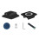 38mm Quick Release Cold Shoe Mount for Arca Easy Installation Camera Accessory with 1/4inch Screw 8