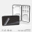 Game Cards Storage Case for 1000 2000 3000 Portable SD Memory Stick M2/MS Pro Duo CD Protective Box 3