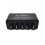 5CH Audio Distributor Stereo Mixer 1 Input 5 Output Splitter for Power Amplifier Active EU PLUG 7