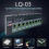 -03 8Channel Mini Mixer Microphone Instrument Amplifier Audio Input Multifunctional Mixing Effect Device EU Plug 6