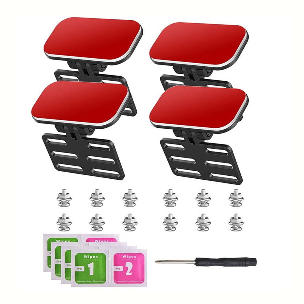 Universal Rear Camera Mounting Bracket Dash Cam Mirror Backup Mount Rearview Holder 4Pcs 4851887951819