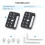 2PCS Multi-Functional Cheese Plate with 1/4" & 3/8" Threads,Porous Connection Quick Installation Board for Camera Cage 6