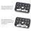 2PCS Multi-Functional Cheese Plate with 1/4" & 3/8" Threads,Porous Connection Quick Installation Board for Camera Cage 3