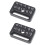 2PCS Multi-Functional Cheese Plate with 1/4" & 3/8" Threads,Porous Connection Quick Installation Board for Camera Cage 8