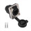 RJ45 Waterproof Network Connector with Rubber Cover D Type Panel Mount Socket Ethernet 180 Degree 1