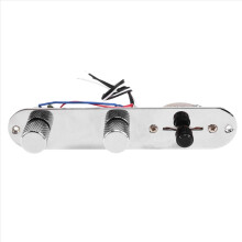 Pre Wired Guitar Control Board for TL Electric Guitar, Spring 3-Way Switch, Copper Shaft 250K Potentiometer