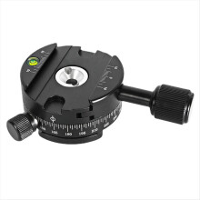 360 Panoramic Photography Accessories Dslr Camera Tripod Head Mount for Arca Quick Release Plate Adapter Clamp