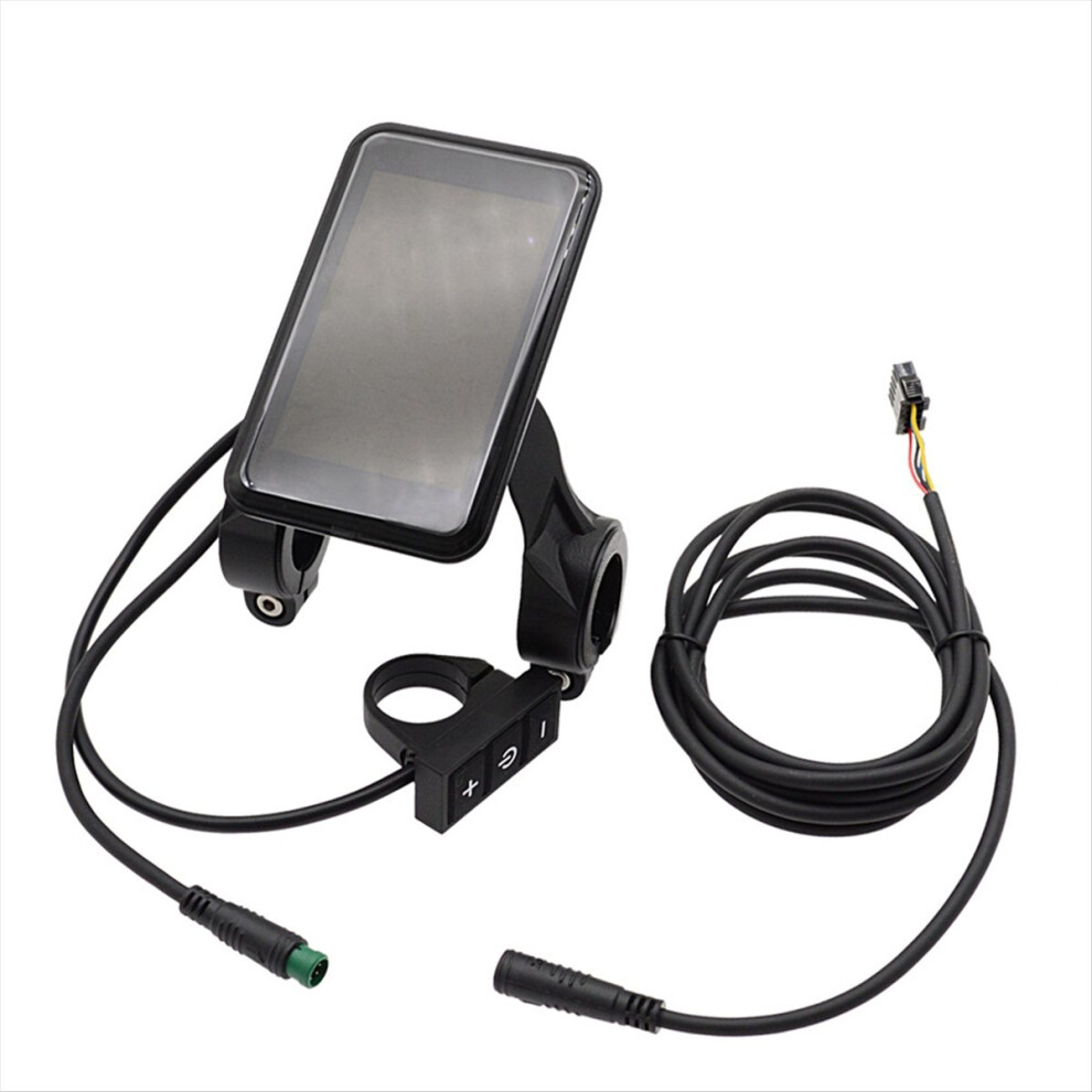Electric Bike Intelligent Display X3 24V 36V 48V Colorful Lcd 5Pin Sm Connection Plug 4851887977314
