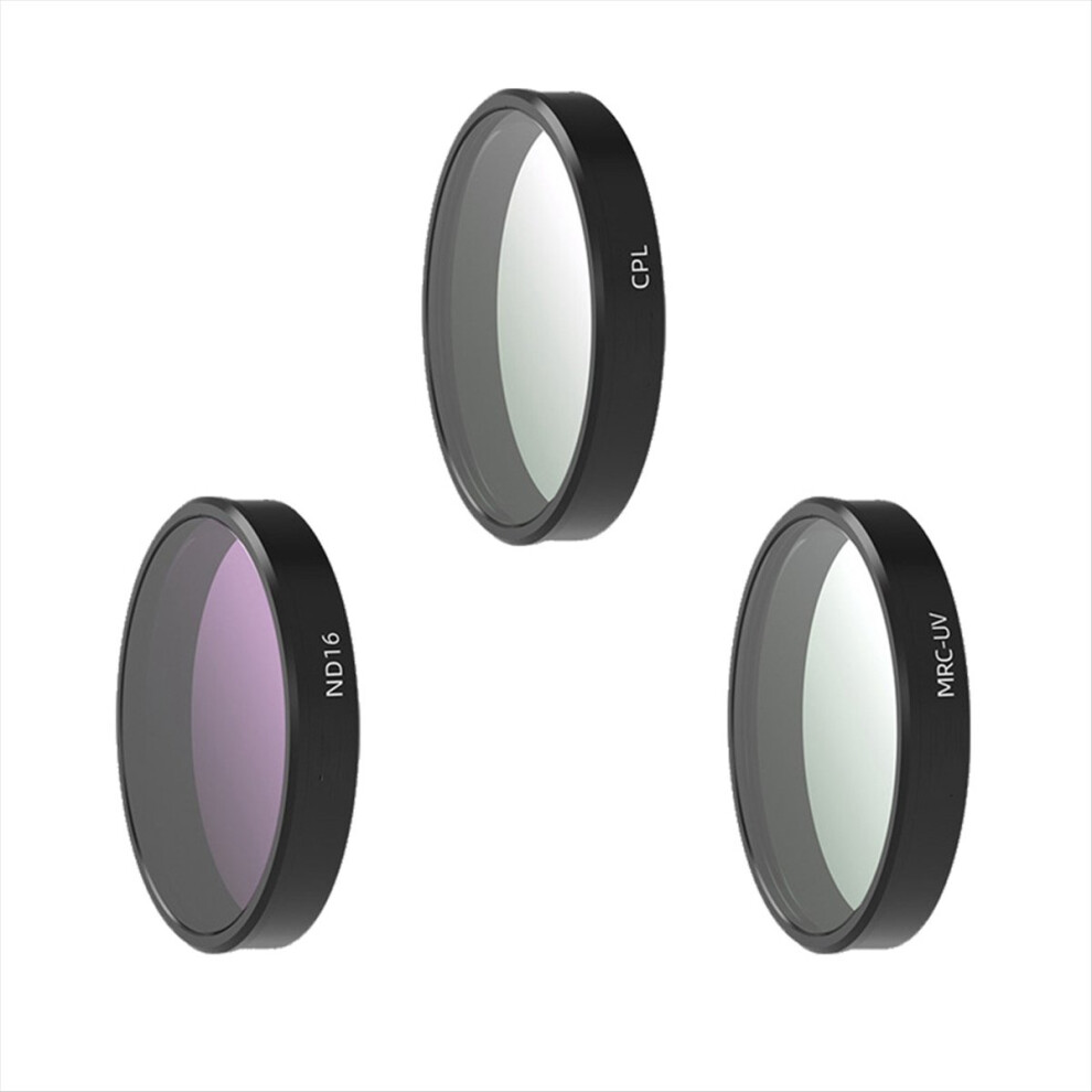 Photos - Lens Filter Jehiatek UV CPL ND16 Filter Kit for Nano Camera  Anti Scratch Neutral Density Circular Polarizer 