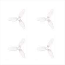 1.2x0.9x3 1.22inch 3-Blades Propeller PC FPV 1mm Shaft for RC Drones Parts DIY White
