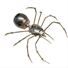 DIY Mechanical Spider Metal Model Kit 3D Puzzles Insects Assembly Handmade Puzzles,A