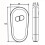 Electric Sofa Switch Recliner Chair 2 Button Remote Control Hand Controller Handle Lift B 6