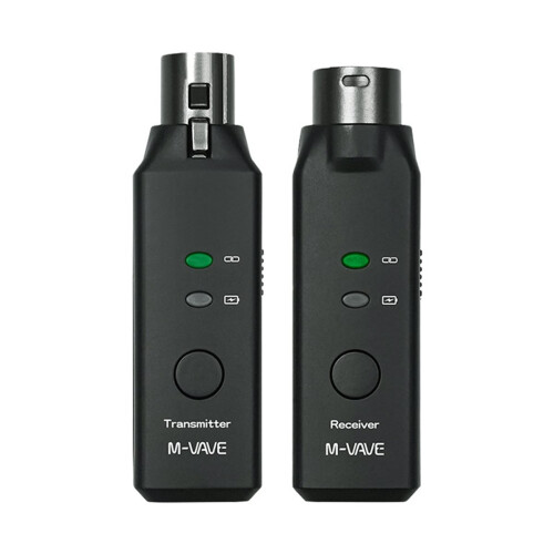 -7 2.4G Wireless Microphone Xlr Transmitter Receiver Mic System for Dynamic Microphones Dual-Channel 1