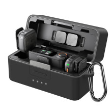 For Mic 3 Microphone Charging Case Drop-Proof Shock-Absorbing Protective