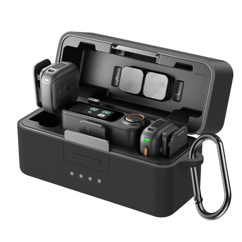 For Mic 3 Microphone Charging Case Drop-Proof Shock-Absorbing Protective