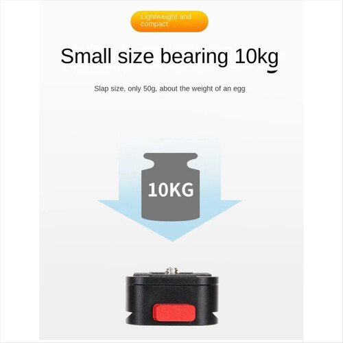 Universal Quick Release Portable Stabilizer Tripod Slide Rail for Action Camera Stand PTZ Base C 2