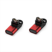 Type-C Charger Adapter for 7, 7X, 5S,6PRO, Instinct E, 1, 2, 2S, 2X, 3. 2 Pieces Red & Black