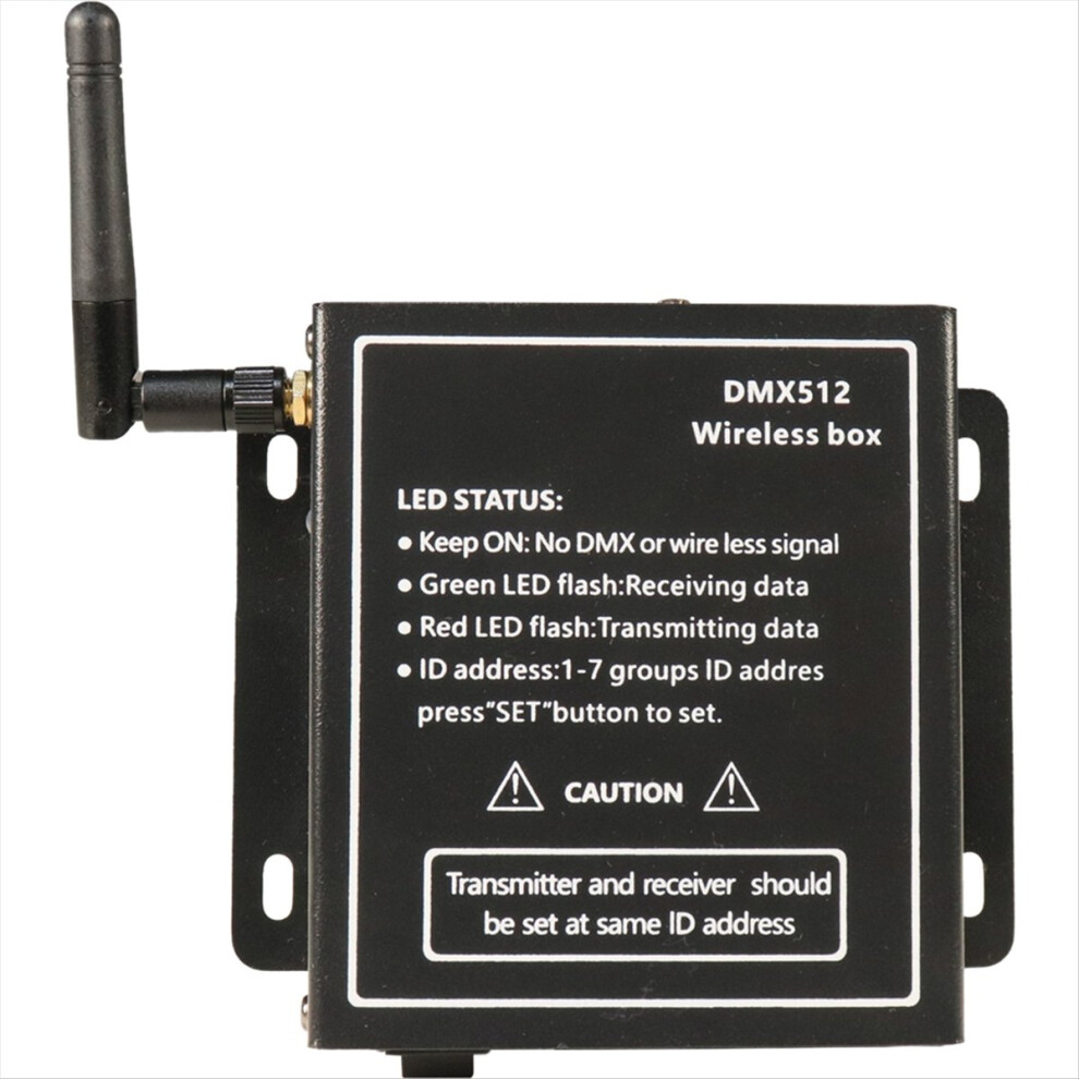 Dmx512 Battery Wireless Controller Transmitter For 2.4G Stage Par Dj Disco Bar Eu Plug Light 4853776899936