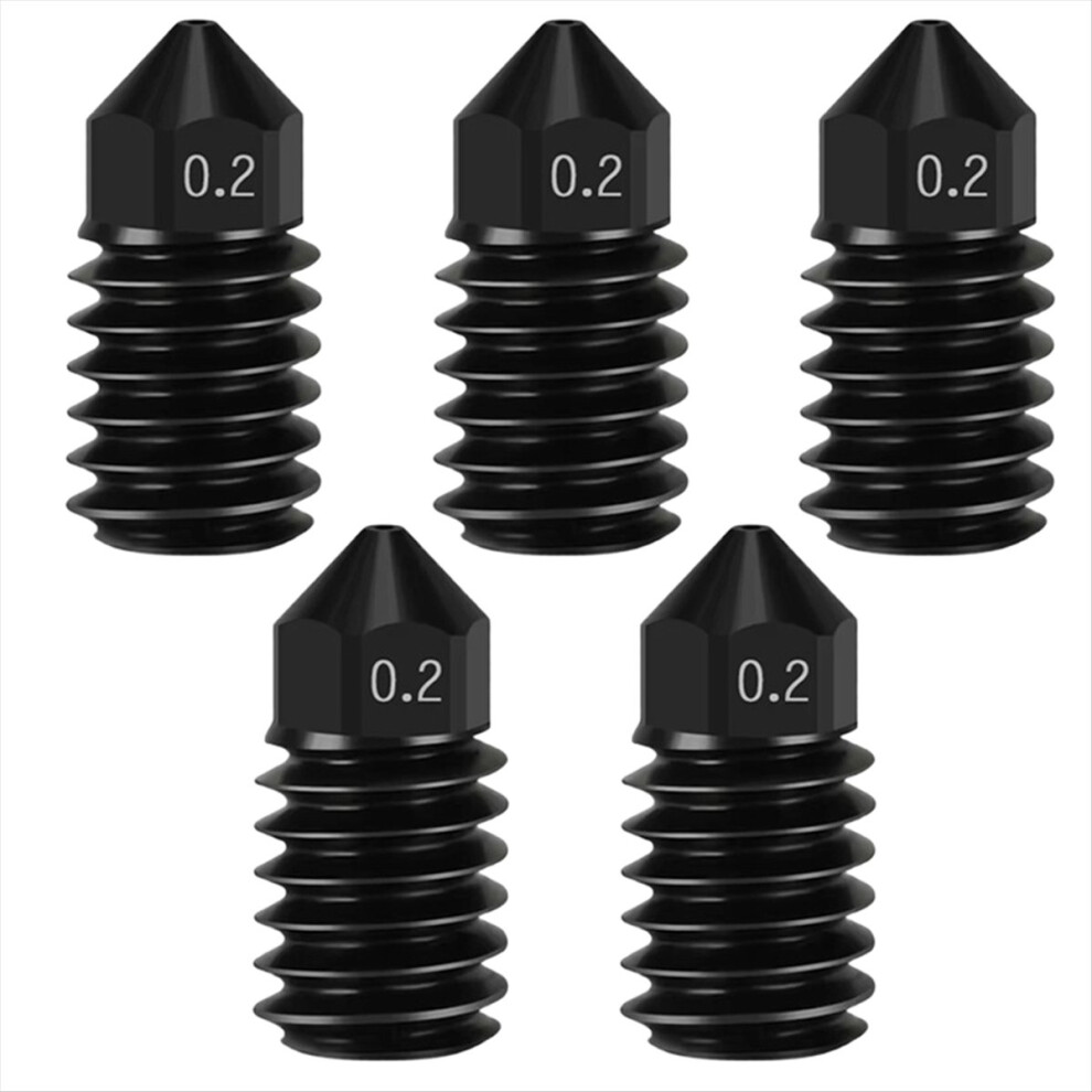 For A1 Nozzle Hardened Steel Nozzles For Mini Kit Hotend 0.2Mm Jehiatek