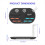 For Switch 2 Multi-Function Dock NS2 Controller Charging Stand with RGB Lighting Cooling Storage Black 7