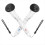 New for 3 Accessories VR Controllers Handle Dual Lightsaber Game White 1