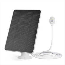 Waterproof Solar Panel Magnetic for Ultra/Ultra 2/Pro 3/Pro 4/Pro 3 Floodlight Security Camera, /10Ft Long Cable