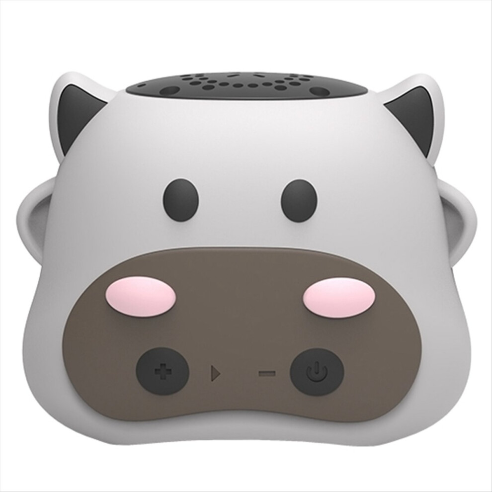 Cute Cartoon Kids Bluetooth Speaker Mini Cow Connection Soundbar Loudspeaker Tf Card Mp3 Music Player 4853776808884