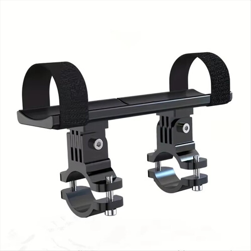 Adjustable Bicycle Light Bracket Support Thickened Rubber Pad Protection Bike Torch Headlight Speaker Mount Holder 1