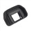 Black Rubber Wrapped Plastic Eyecup Eyepiece for 60Da 6D 5DII 4