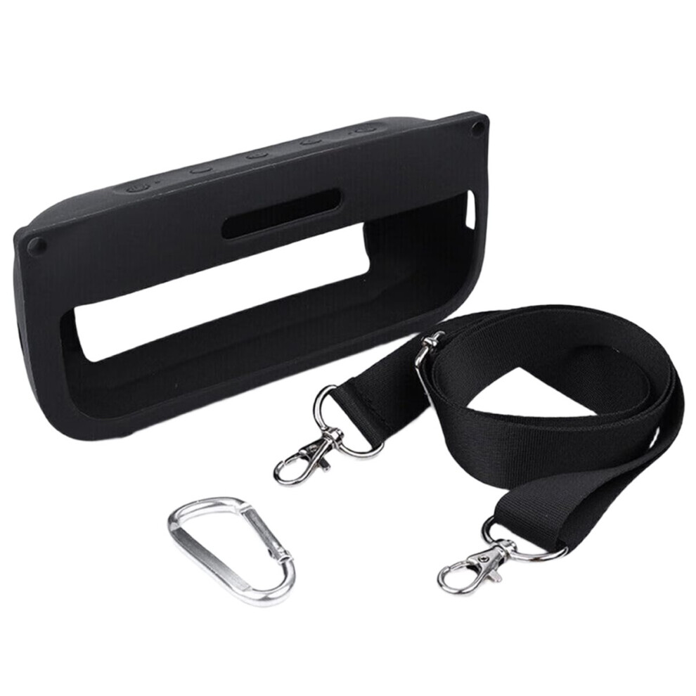 Silicone Case Bluetooth Speaker Shockproof And Drop Protection Package For Soundlink Flex Speakers Black 4853776816988