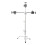 5 Inch Adjustable -Stand Tripod Multi-Functional Universal Lamp Stand for Live Broadcast Light 8