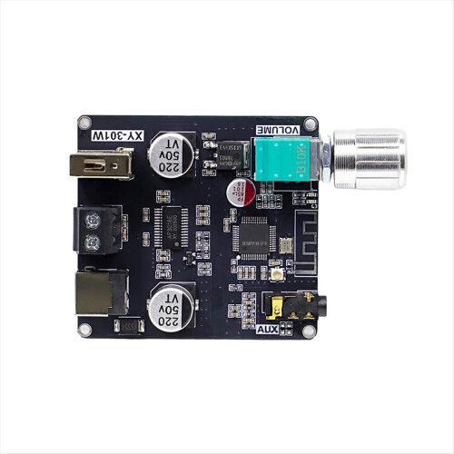 XY-301W Single Channel 30W Bluetooth Digital Audio Amplifier Board Module DC 9-24V Support 1