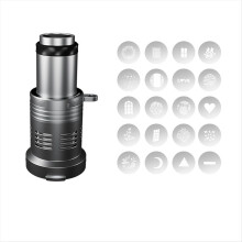 Flash Spotlight Focusing Projection Photography Kit with 20PCS Graphics Insert for ML100Bi