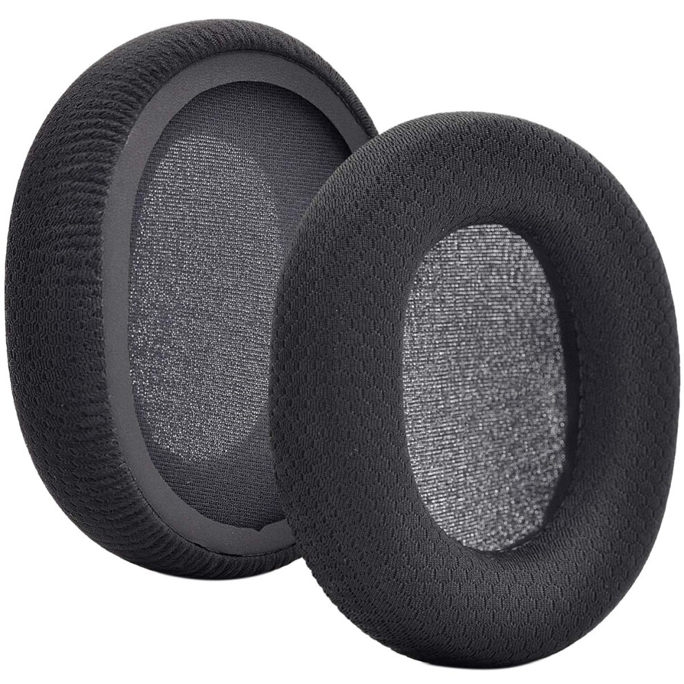 Jehiatek Fabric Ear Pads Cushion Earmuffs Replacement For Arctis 3/Arctis5/Arctis7/Arctis9/Arctis 1 Gaming Headset