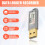 Usb Thermometer Temperature Sensor Data Logger Recorder For Pc xp Vista/7 6