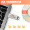 Usb Thermometer Temperature Sensor Data Logger Recorder For Pc xp Vista/7 5