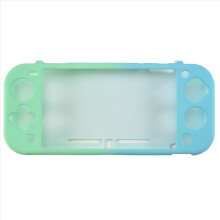for Lite Protective Case Shell Colorful Cute Hard Back Cover Skin Game Console Accessories Blue-Green