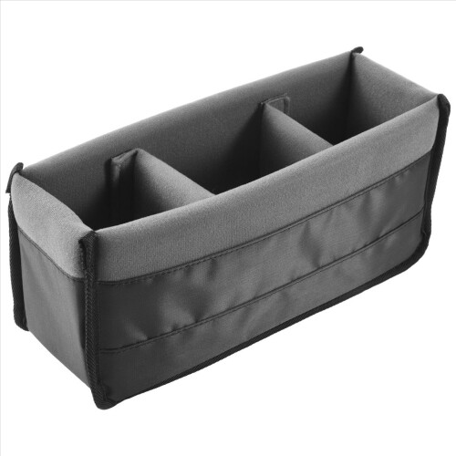 Shockproof Dslr Slr Camera Insert Organizer Case Partition Divider Protection Case(Black+Grey) 1