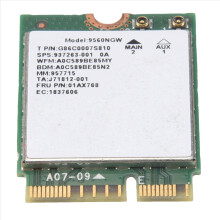 1730Mbps for Dual Band Wireless AC 9560 Desktop Kit Bluetooth 5.0 802.11Ac M.2 CNVI 9560NGW Wifi Card with Antenna