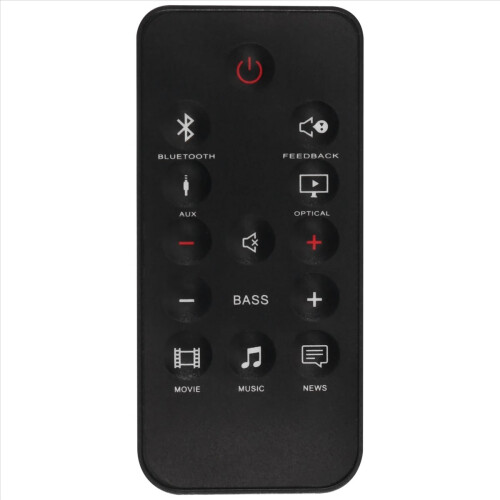 Wireless Remote Control for Cinema SB150 Audio System Player Controller Black 1