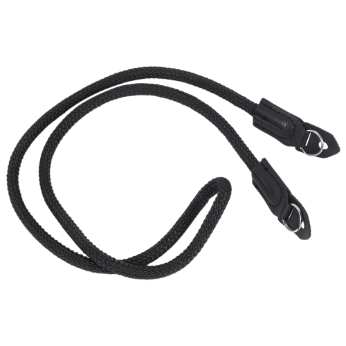 Climbing Rope Camera Strap, Micro-Single with Retro Rope, SLR Shoulder Black