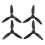 Three-Blade Propeller for Mini/ Mini 2 Drone Props Blade Replacement Wing Fans 2, Black 4