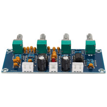 NE5532 Tone Board Preamp Pre-Amp with Treble Volume Adjustment Pre-Amplifier Controller for Amplifier