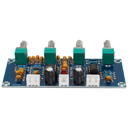 NE5532 Tone Board Preamp Pre-Amp with Treble Volume Adjustment Pre-Amplifier Controller for Amplifier 1